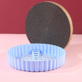 wholesale Pet Cat Scratch Board Corrugated Paper Round Nest Cat Teaser Bowl Toy Grinding Claw Board